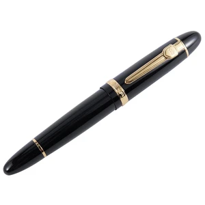 JINHAO 159 18KGP 0.7Mm MEDIUM BROAD NIB FOUNTAIN PEN Free Office Fountain Pen With A Box