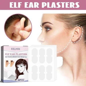 30pcs Elf Ear Stickers Ear Corrector Protruding Big Ear Supporters Silicone Ear Correction Patch Aesthetic Ear Corrector Plaster