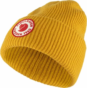 Fjällräven 1960 Logo Hat Mustard Yellow Ski Mütze