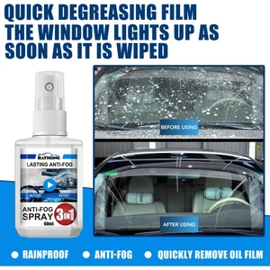 Auto Glass Rainproof Agent 3 In 1 Rainproof Waterproof Car Accessories Coating Agent Car Windshield Defogger Agent