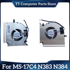 TT New Original Laptop CPU Cooling Fan Heatsink For MSI GE73 GE63 GP73 GL73 MS-17C4 N383 N384 Free Shipping
