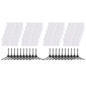 40 Pack Replacement Filter & Brush Accessories For Ilife V3S V3S Pro, V5, And V5S V5S Pro Robot Vacuum Highly Efficient