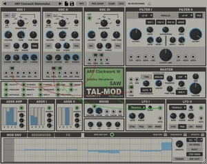 TAL SOFTWARE Mod Synthesizer (Digitálny produkt)