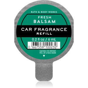 Bath & Body Works Fresh Balsam vôňa do auta náhradná náplň 6 ml