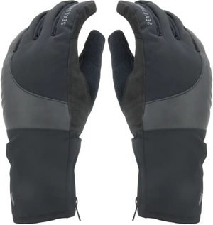 Sealskinz Waterproof Cold Weather Reflective Cycle Glove Black L Rękawice kolarskie