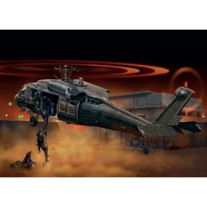 Italeri Model Kit Vrtuľník UH-60  MH-60 Black Hawk Night Raid
