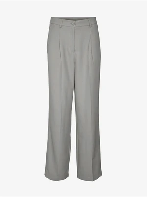 Grey Women's Trousers Noisy May Drewie - Ladies