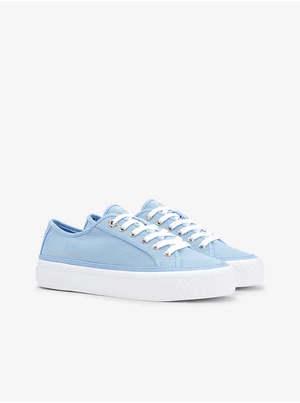 Light blue Women's Sneakers on Tommy Hilfiger Platform Vulc - Women