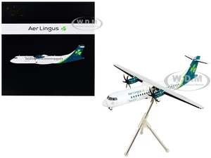 ATR 72-600 Commercial Aircraft "Aer Lingus" White with Teal Tail "Gemini 200" Series 1/200 Diecast Model Airplane by GeminiJets