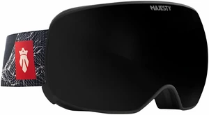 Majesty The Force Spherical Magnetic Black/Black Pearl + Xenon HD Rose Revo Masques de ski