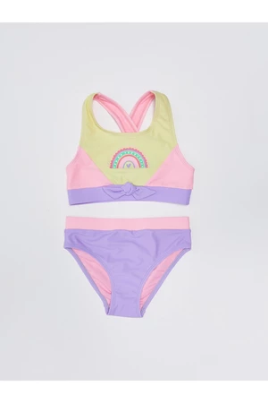 LC Waikiki Dievčenské Tlačené Bikiny