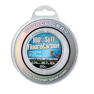 Savage gear fluorocarbon soft fluoro carbon 35 m-priemer 0,46 mm / nosnosť 12,3 kg