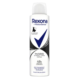 Rexona Invisible on Black & White clothes Antiperspirant sprej 150 ml