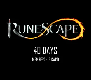 RuneScape 40-Day Prepaid Time Game Card