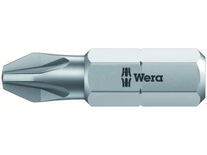 Wera 072084 Šroubovací bit 1/4" Hex PZ 3 x 25 mm, typ 855/1 Z pro křížové šrouby Pozidriv