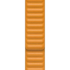 Apple Watch 40mm California Poppy Leather Link - Large