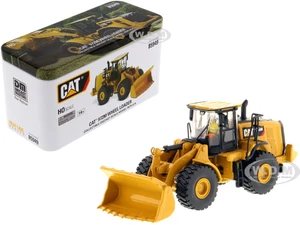 CAT Caterpillar 972M Wheel Loader with Operator "High Line" Series 1/87 (HO) Diecast Model by Diecast Masters