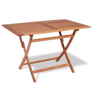 Folding Garden Table 47.2"x27.6"x29.5" Solid Teak Wood
