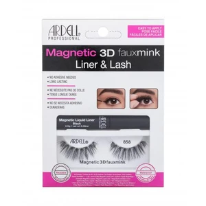 Ardell Magnetic 3D Faux Mink 858 darčeková kazeta darčeková sada Black