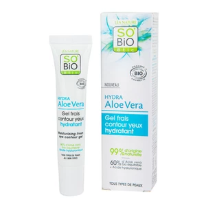 Gel oční Aloe vera — hydratace a svěžest — všechny typy pleti 15 ml BIO   SO’BiO étic