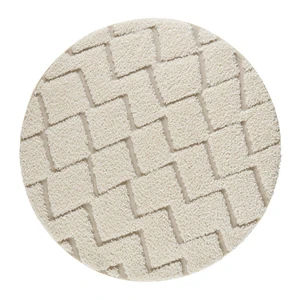 Krémovobiely koberec Mint Rugs Handira, ⌀ 160 cm