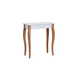 Biely konzolový odkladací stolík Ragaba Console, dĺžka 65 cm