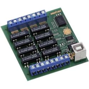 USB modul, Deditec USB-RELAIS-8_A, digitální výstup 8 relé