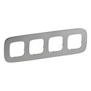 Legrand rám Valena Life Allure nerezová ocel 755504