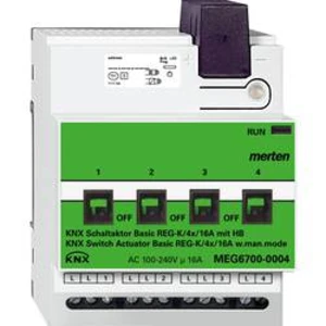 Spínač pohonu Merten KNX Systeme, světle šedá, MEG6700-0004, 1 ks