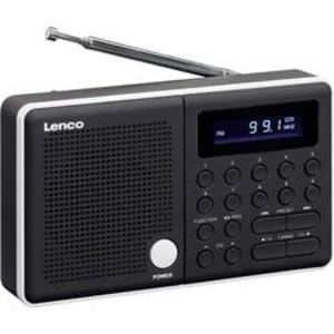 Přenosné rádio Lenco MPR-034, SD, USB, černá, bílá