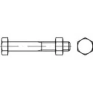 Šestihranné šrouby TOOLCRAFT 110888, N/A, M20, 240 mm, ocel, 10 ks