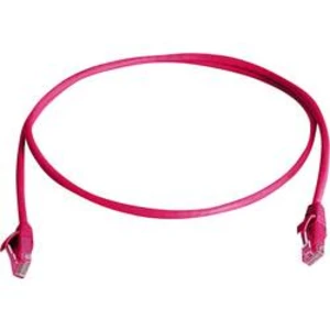 Síťový kabel RJ45 Telegärtner L00004A0181, CAT 6, U/UTP, 7.50 m, červená