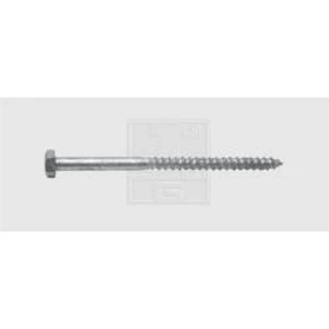 Šroub do dřeva 7 mm 130 mm ocel 100 ks SWG