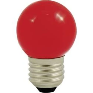 LED LightMe 230 V, E27, 1 W, 70 mm, červená kapkovitý tvar 1 ks