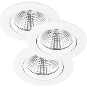 LED vestavné svítidlo Nordlux Freemont 47580101, 16.5 W, N/A, sada 3 ks, bílá