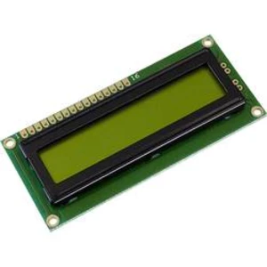 LCD displej Display Elektronik DEM16101SYH, (š x v x h) 80 x 36 x 6.6 mm