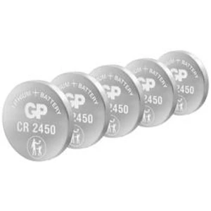 Knoflíkový článek CR 2450 lithiová GP Batteries GPCR2450-7C5 3 V 5 ks