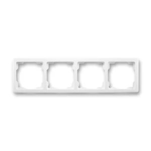 ABB Swing čtyřrámeček jasně bílá 3901G-A00040 B1