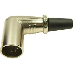 XLR konektor Cliff FC60965N 5, zlatá, černá, 1 ks