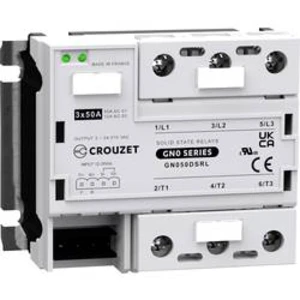 Polovodičové relé Crouzet SSR GN0 GN050DSRL, 50 A, 1 ks