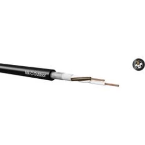 Mikrofonový kabel Kabeltronik 48M205009-1, 2 x 0.50 mm², černá, metrové zboží