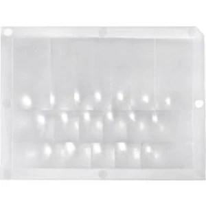 Čočka pro PIR senzor Murata IML-0666, (d x š) 33,9 mm x 26 mm, přírodní bílá