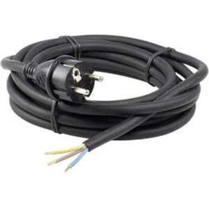 Napájecí kabel as - Schwabe 70910, černá, 10.00 m