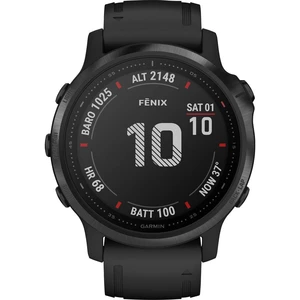 Garmin Fenix 6S Pro smart hodinky  42 mm  čierna