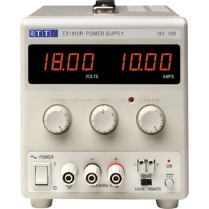 Aim TTi EX1810R laboratórny zdroj s nastaviteľným napätím  0 - 18 V/DC 0 - 10 A 180 W   Počet výstupov 1 x