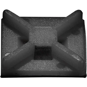 TRU COMPONENTS  úchytka  541227   4cestný vstup pre prevlečenie čierna 50 ks