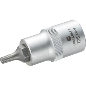 Násada nástrčného kľúča s T profilom T25, TOOLCRAFT, 12,5 mm (1/2 "), T25