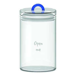 Borcan din sticlă "Open me" cu capac etanș 1,5 L - WD Lifestyle