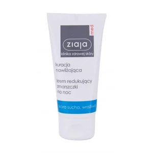 Ziaja Med Hydrating Treatment 50 ml noční pleťový krém W na všechny typy pleti; na dehydratovanou pleť; proti vráskám; výživa a regenerace pleti