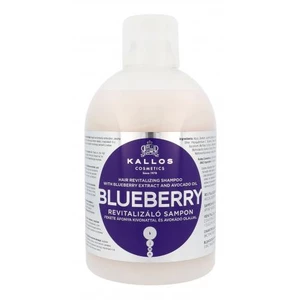 Kallos Cosmetics Blueberry 1000 ml šampon pro ženy na poškozené vlasy; na suché vlasy